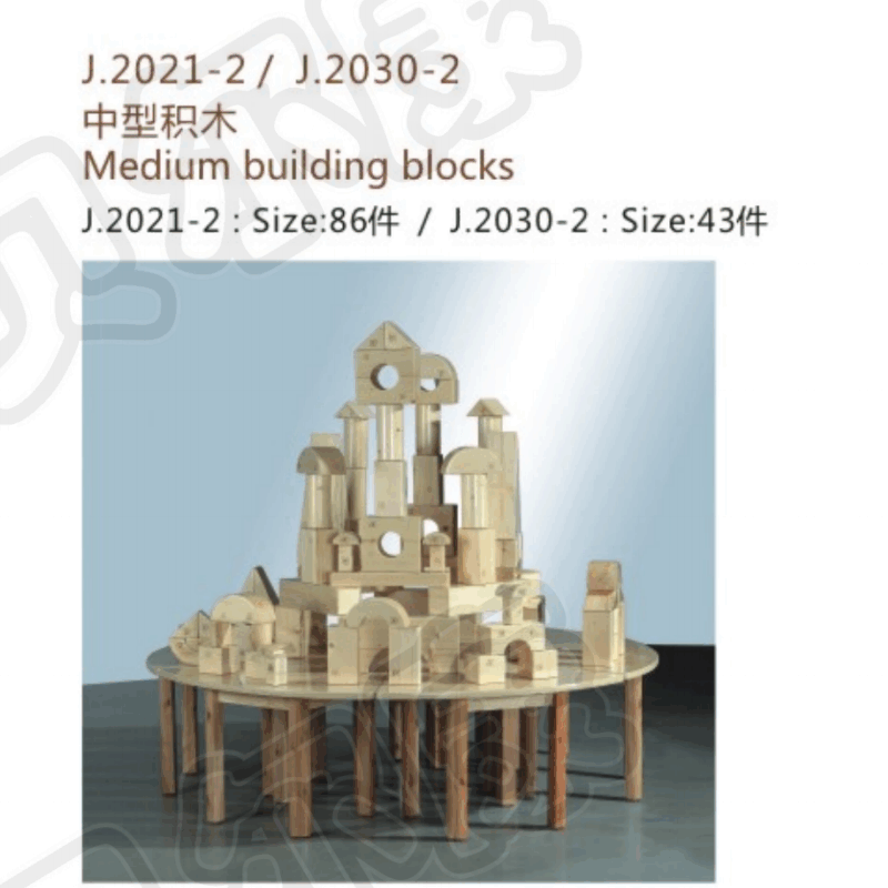 J.2021-2 /2030-2中型積木